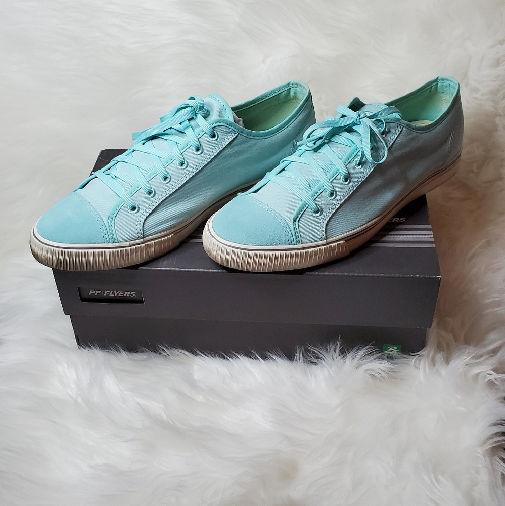 PF Flyers Aqua Blue Marin Shoe - sz 10